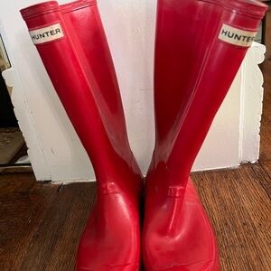 Hunter Classic Red Waterproof Boots